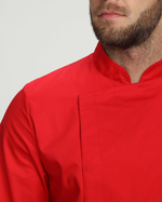 Китель повара Гастро (тк.Смесовая,160), красный