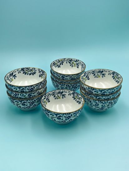 Пиала 11х6 см. "Япония" синий декор