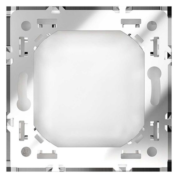 Заглушка Voltum S70 с суппортом, (белый глянцевый) VLS080101