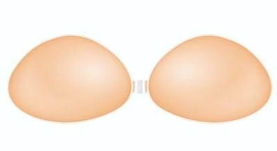 Силиконовый бюстгальтер без бретелей INVISIBLE BRA SILICONE (Размер: 90C) (Цвет: телесный)