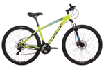 Велосипед FOXX 27.5" CAIMAN лимонный,сталь, размер 16"