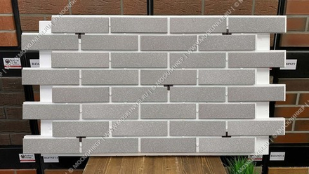 Клинкерная фасадная термопанель Keramin, Мичиган 3 ППС (пенополистирол), 600x1020 мм