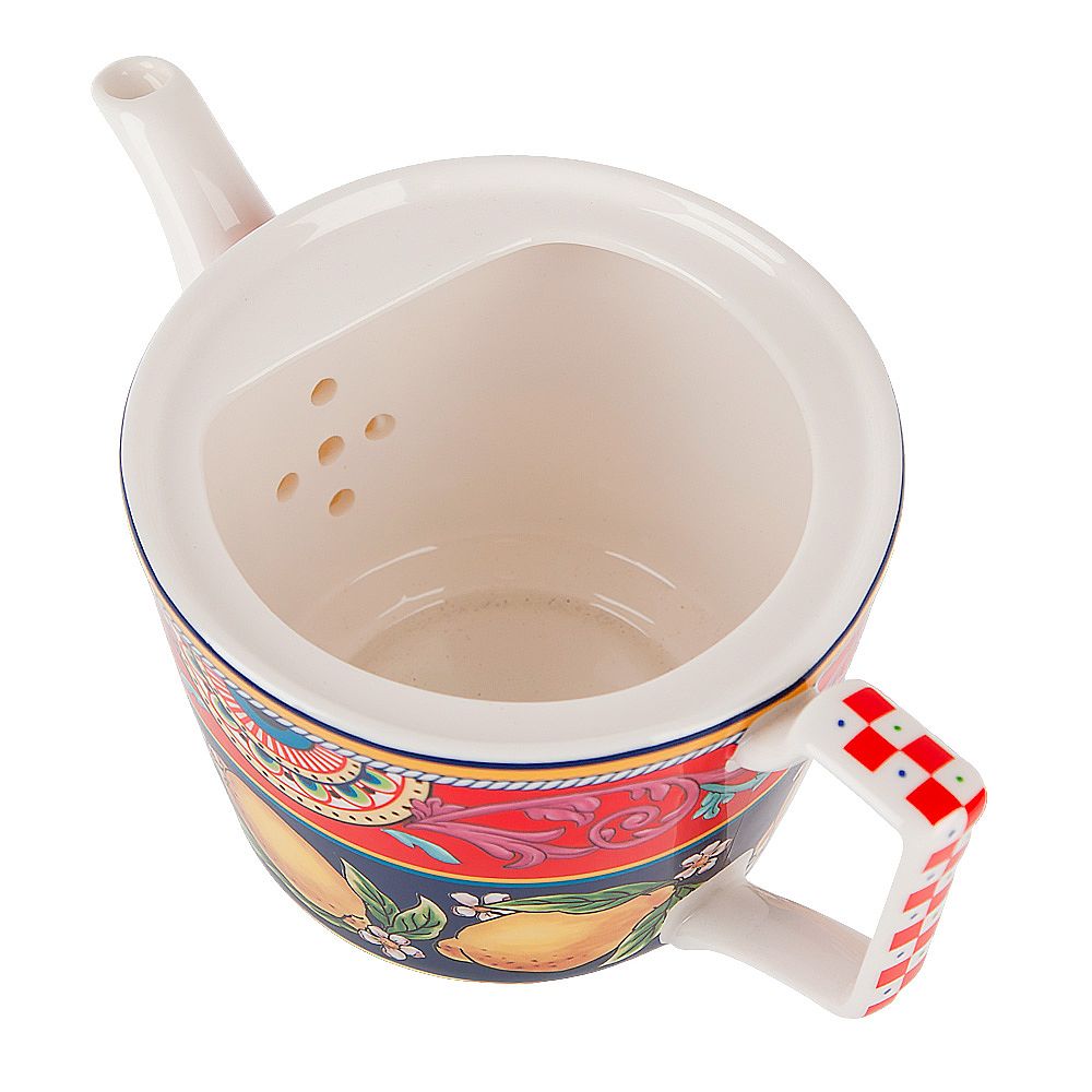 Чайник "Fruttissimo" v=650мл (фарфор) (подарочная упаковка)