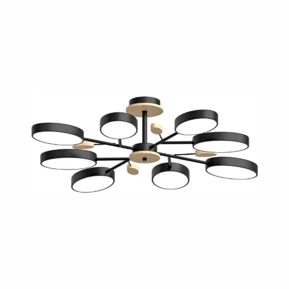 Потолочный cветильник LED4U L3221-850 BK