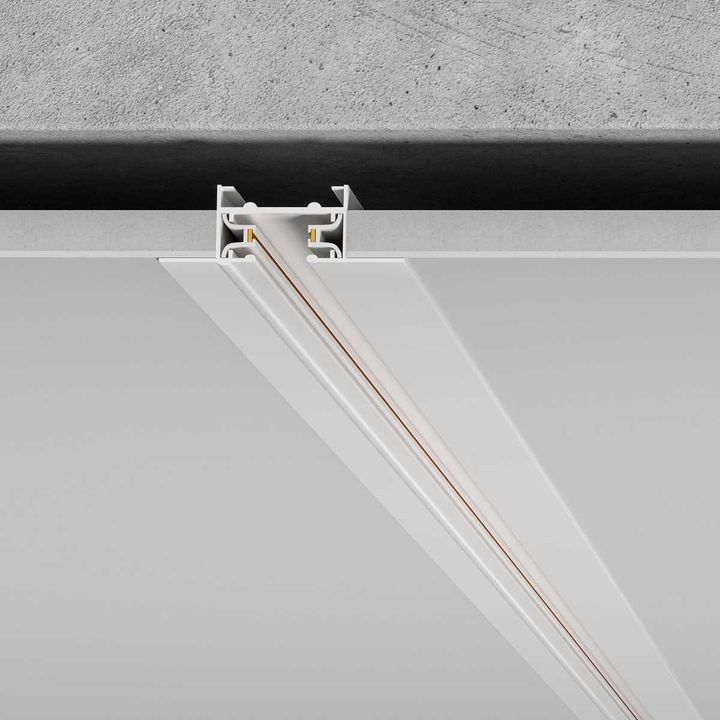 Шинопровод однофазные встраиваемый Elektrostandard Track Rail WH Recessed 85083/00 a057097