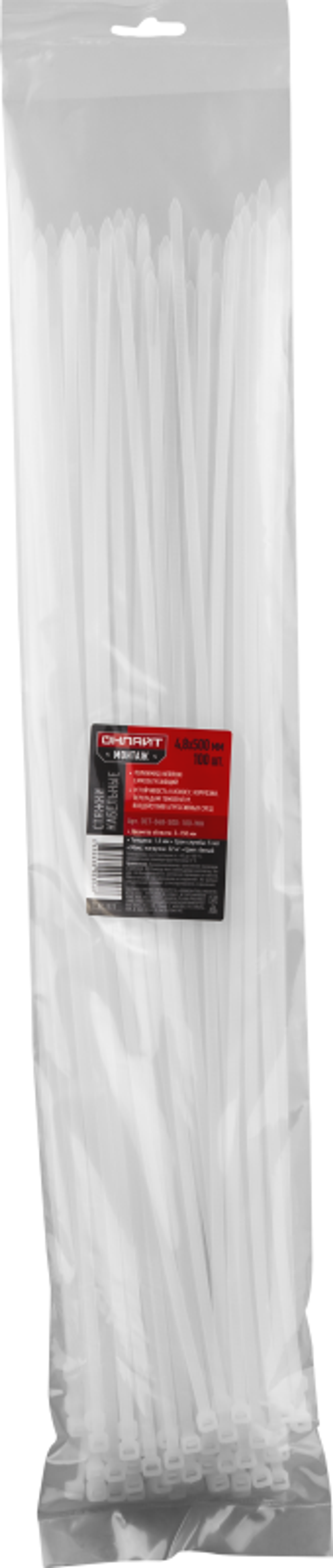 Хомут 90 306 OCT-048-500-100-WH (уп.100шт) ОНЛАЙТ 90306