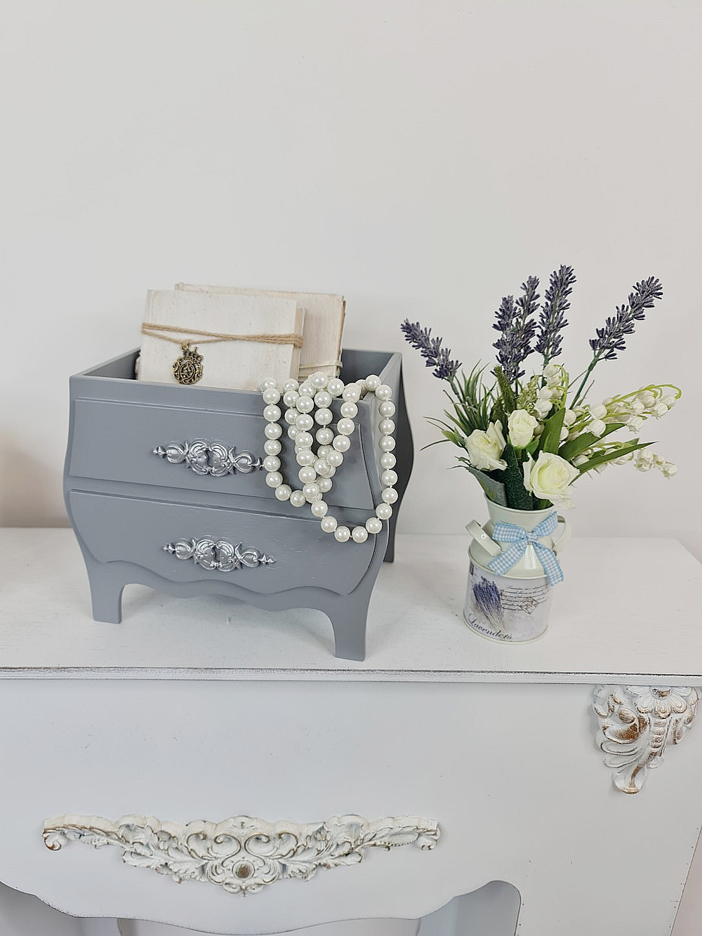 Ящик настольный декоративный для хранения "Комодик"