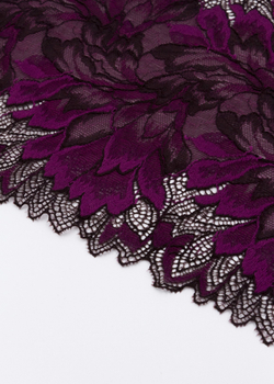 Эластичное кружево сливовое ширина 20 см