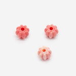 Подвеска резная "Бутон", 8мм, коралловая пудра
