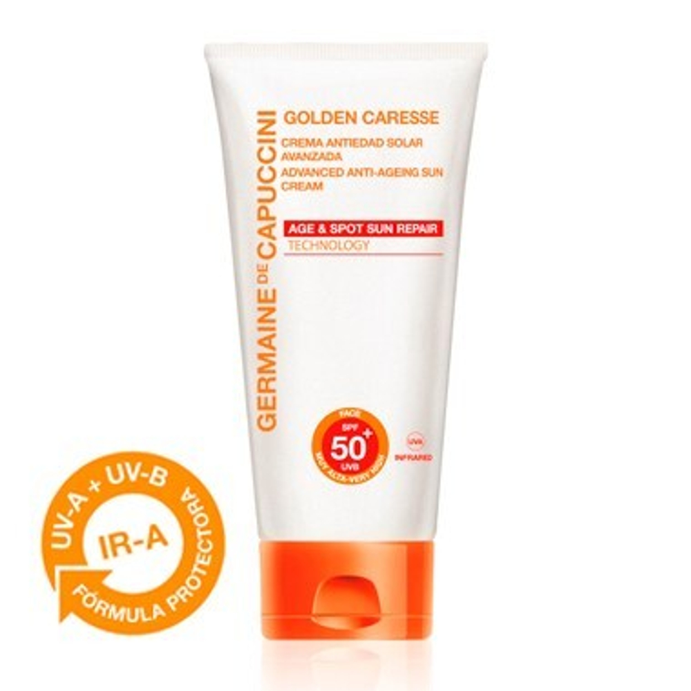 GERMAINE DE CAPUCCINI Golden Caresse Advanced Anti-Ageing SPF50+