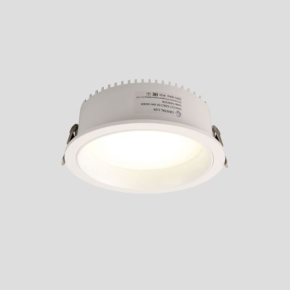 Встраиваемый светодиодный светильник Crystal Lux CLT 529C135 WH 4000K