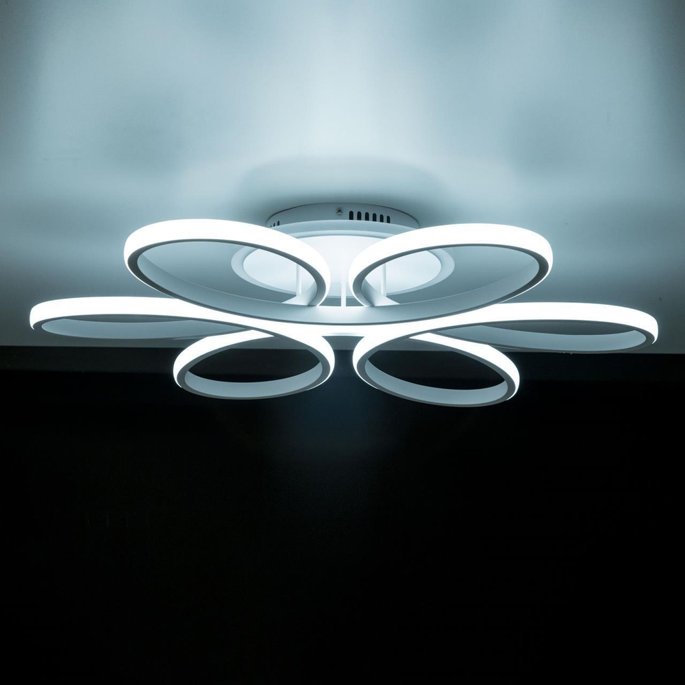 Потолочная светодиодная люстра Citilux Сезар Смарт CL233A170E