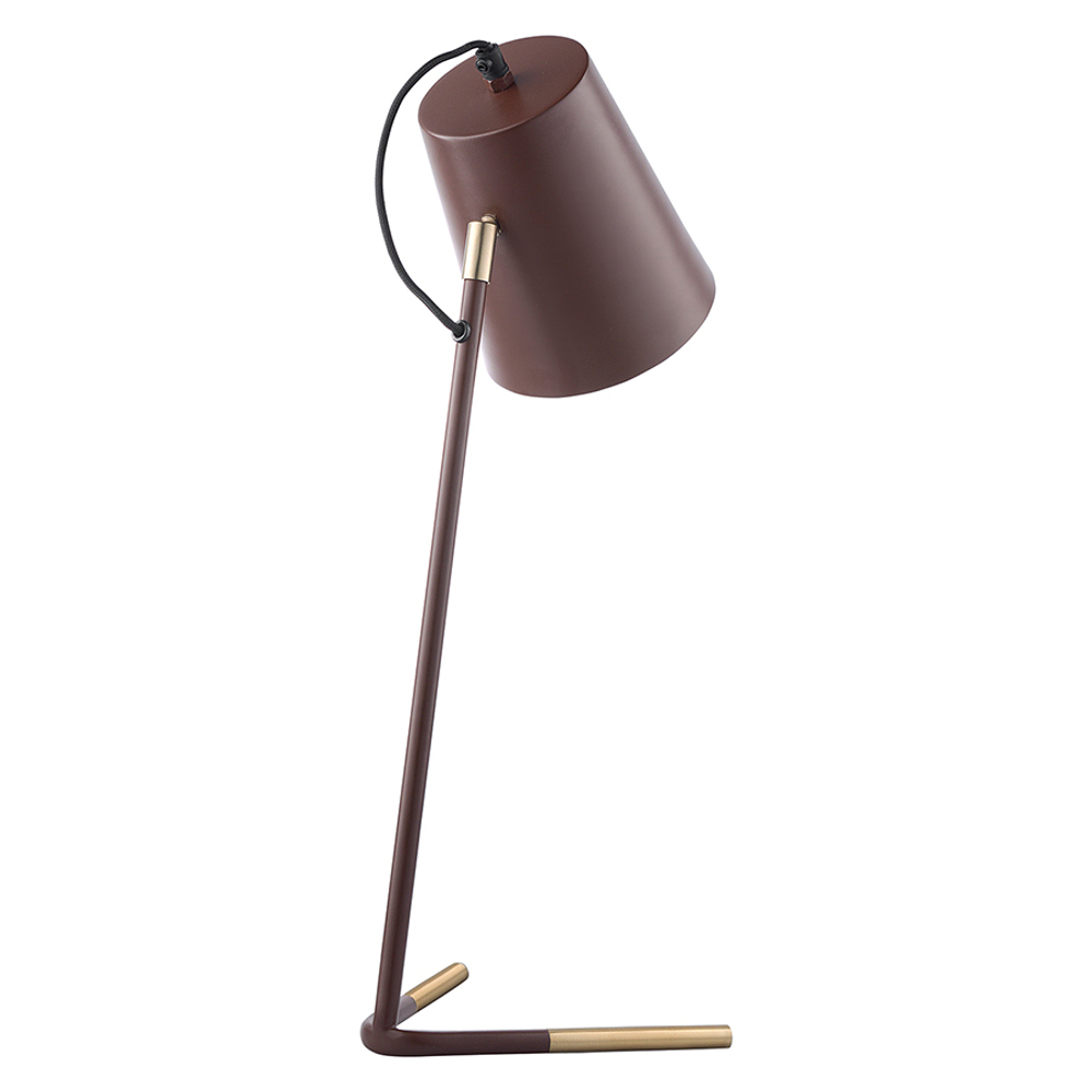Лампа настольная byokko, D20х55 см, сливовая