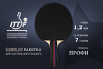 Ракетка Gambler 1 STAR (коническая)
