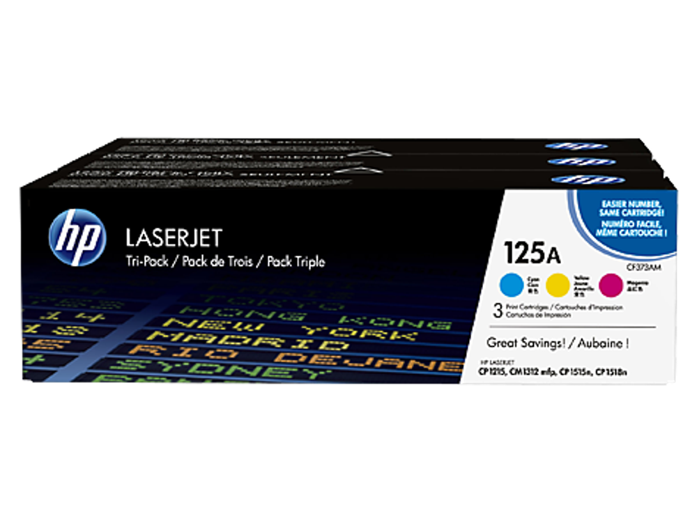 Набор картриджей HP 125A
