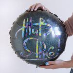 Шар (18''/46 см) Круг, Живи Ярко! 1 шт.