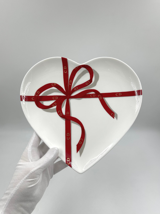 Тарелка в виде сердца Christian Dior