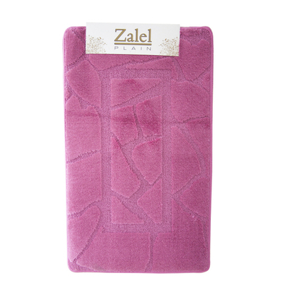 Набор ковриков д/ванной Zalel  2 пр. 55х90 (розовый)