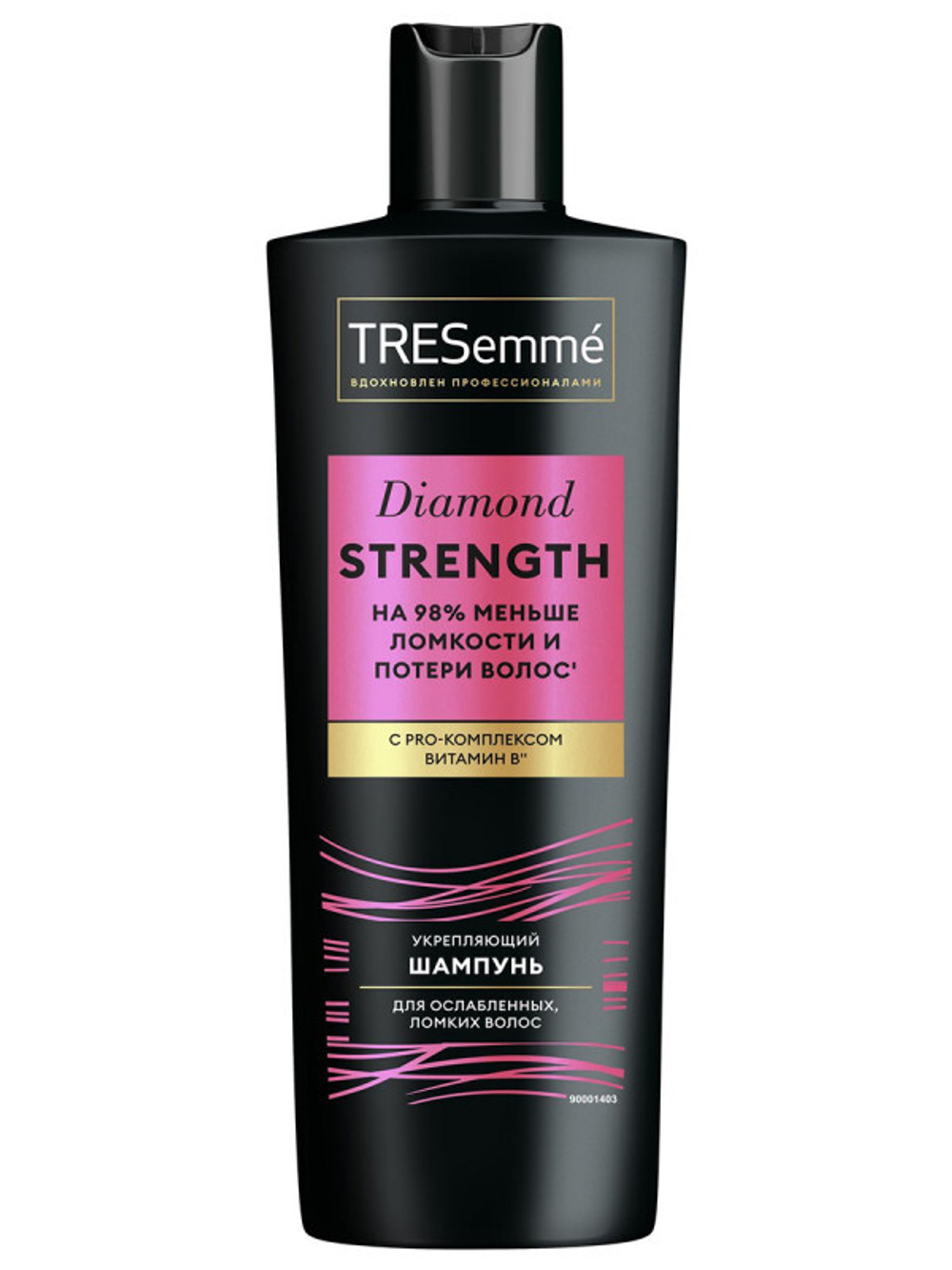 TRESemmé Diamond Strength Шампунь для волос Укрепляющий 400 мл (17633)