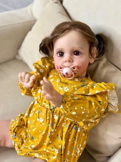 Кукла Реборн мягконабивная 60см (FA-960)