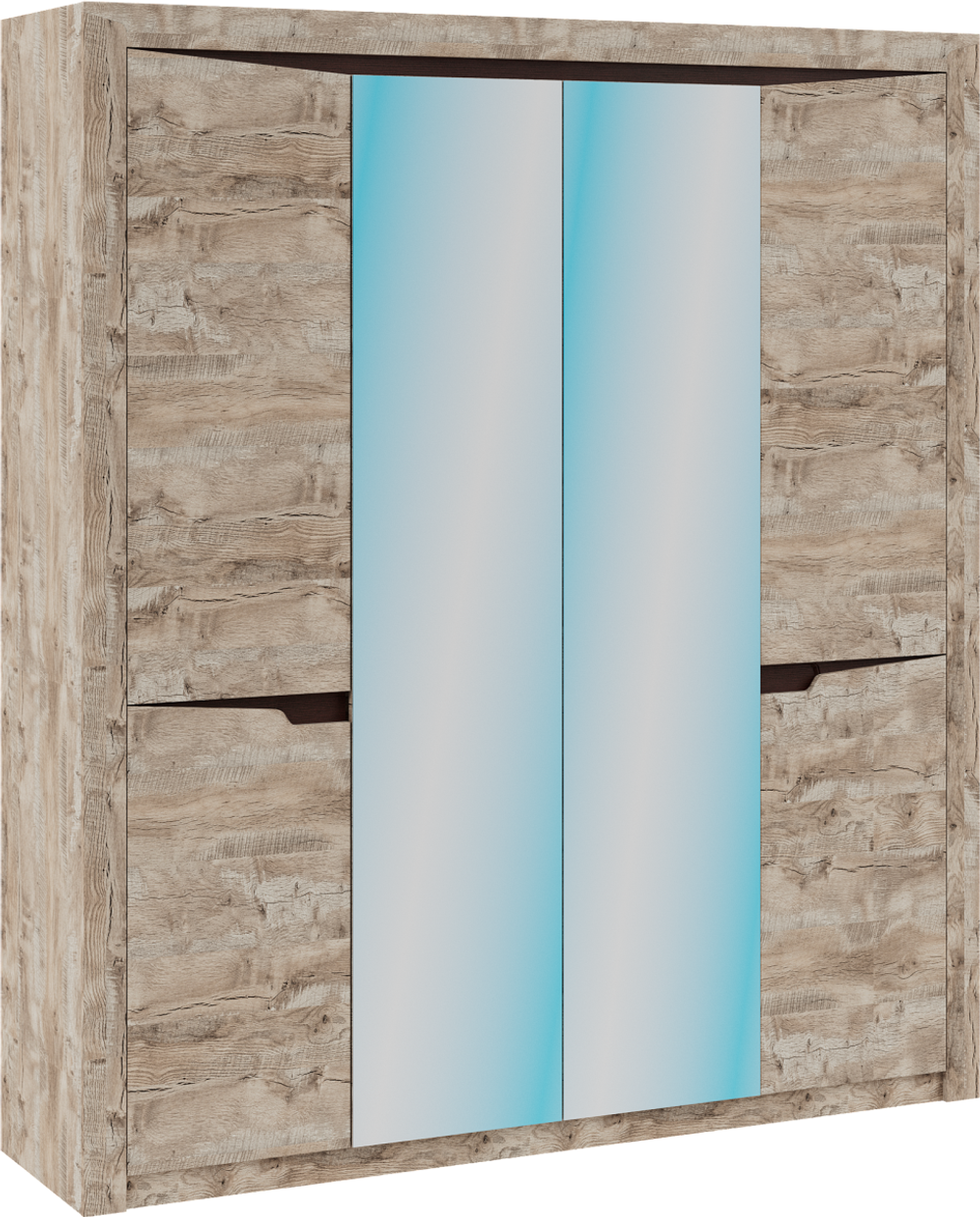 Хилтон Шкаф 4-х ств (540)