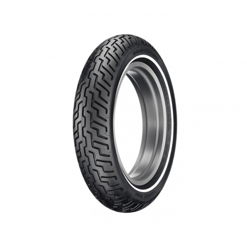 43115-91A 130/90B16 (MT90B16) 72H шина передняя Dunlop D402F Slim Whitewall -50%