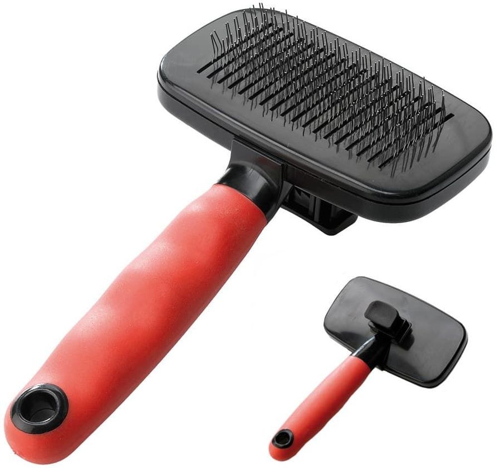 Щетка-пуходерка GRO 5955 самоочищающаяся средняя