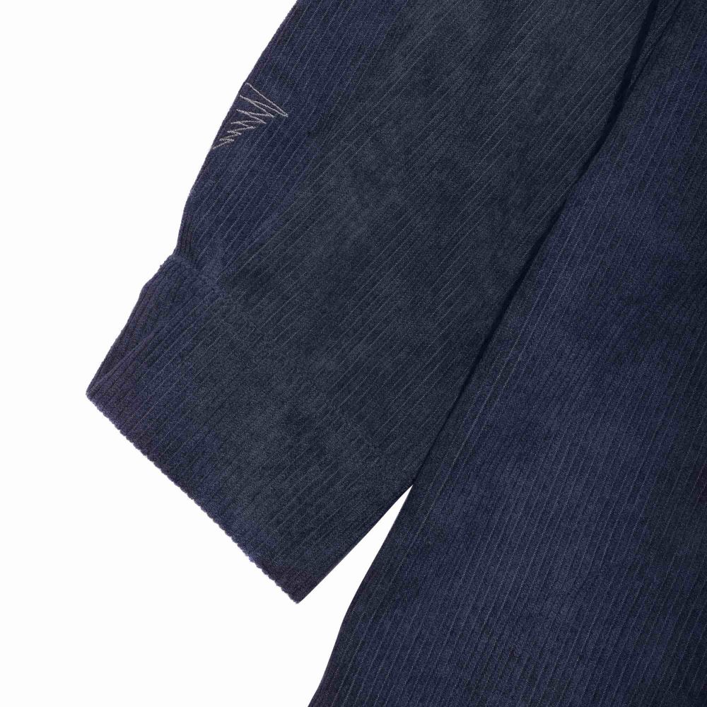 Рубашка Смерч Вельветовая #3 Синяя