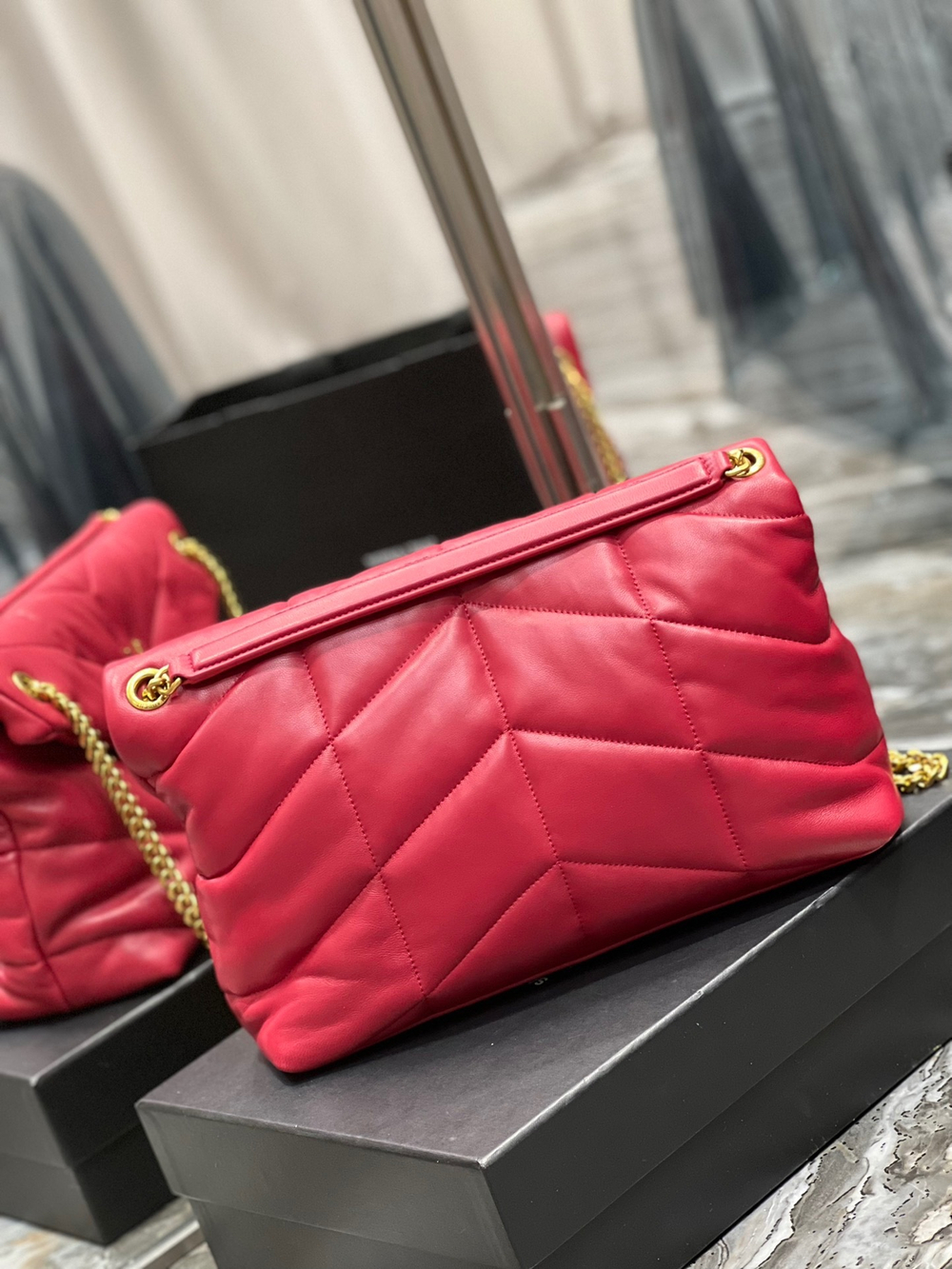 Saint Laurent Loulou Puffer Bag 35 cm