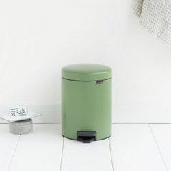 Ведро для мусора Brabantia NewIcon зеленый мох 5л общий вид