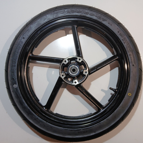 Колесо переднее в сборе 100/80-17 под ось Ф15мм мотоцикл BANDIT XV250-A