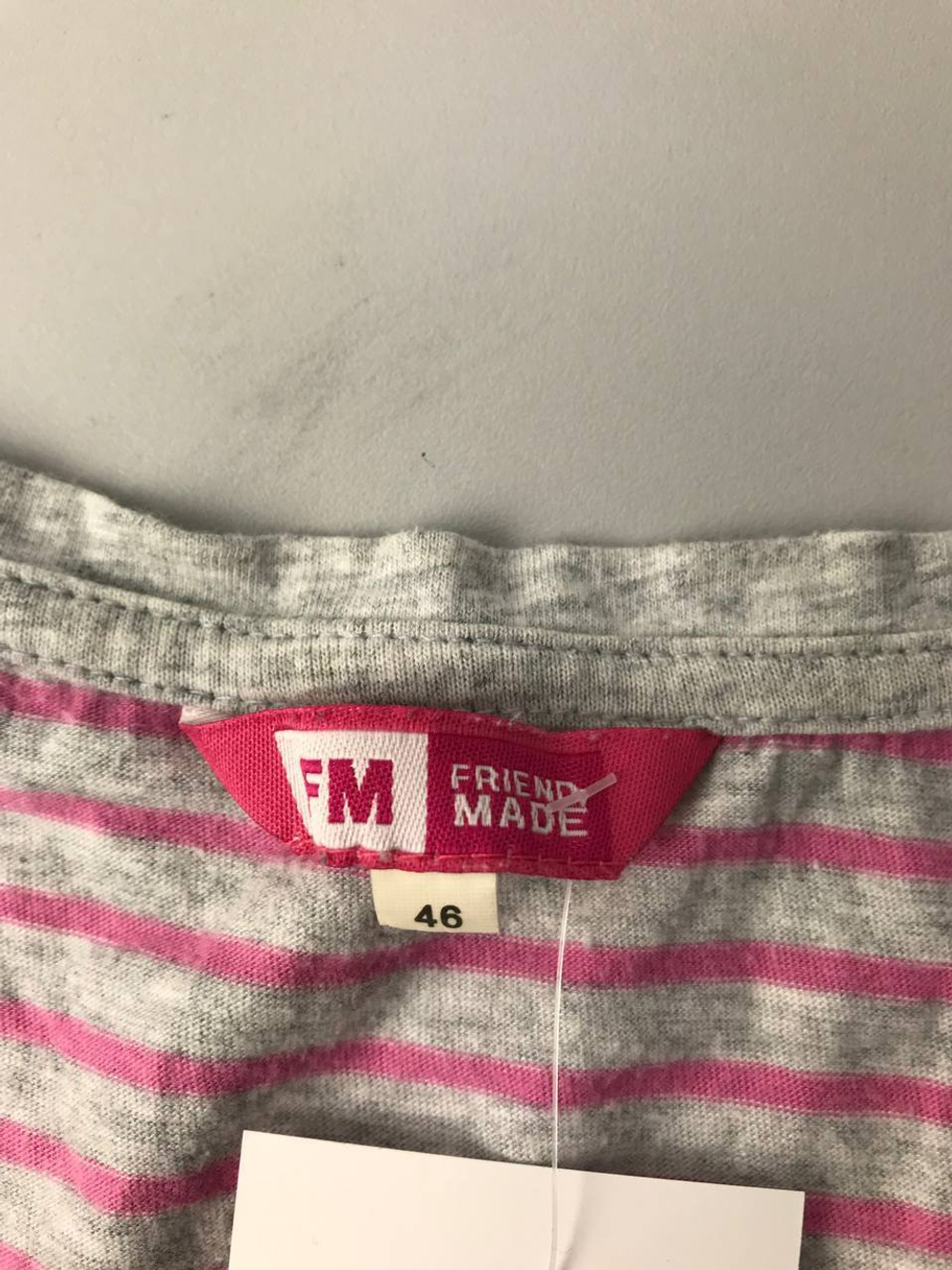 Футболка FM в полоску 46 размер