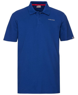 Мужское теннисное поло Head Club Bjorn Polo Shirt M - royal blue