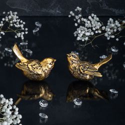 Ручка мебельная Птичка Терра правая Бронза