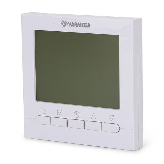 Термостат комнатный VARMEGA, VM19221, проводной, белый купить в Москве и Московской области по низкой цене с доставкой по России — (1) Термостат комнатный VARMEGA, VM19221, проводной, белый — (1)