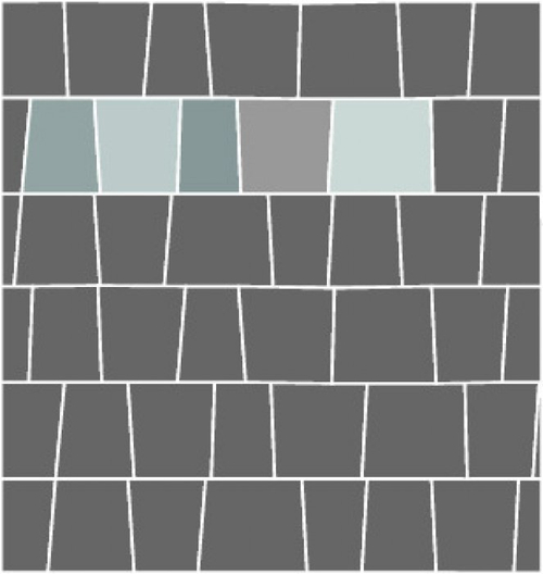 Тротуарная плитка Антик Стандарт (1 м2) с укладкой