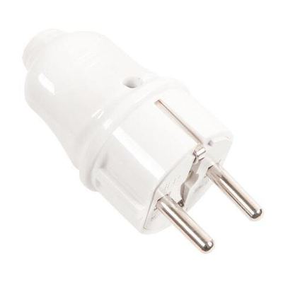 Евровилка прямая белая