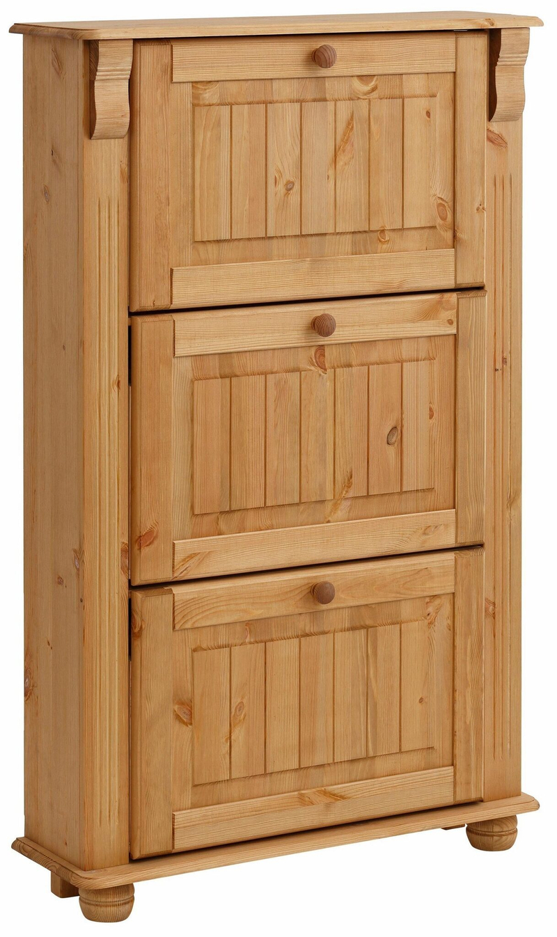 Обувница Адель 3 ящика, бежевый