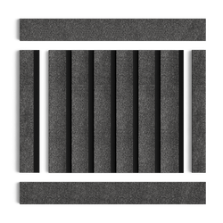 Стеновая панель HiWood декорированная, 270x12 см