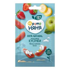Frutonanny. 30 qr. Xlebci. Alma, çiyələk, banan, düyü (1x9) (12 ay)