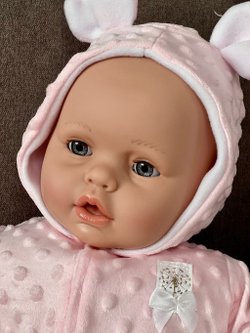 Кукла Реборн Marina and Pau 63cм Paula мягконабивная (M1700K)