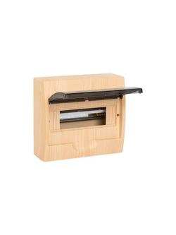 Щит ЩРН-П-10 IP41 светлое дерево PROxima EKF pb40-n-10-light