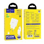 C80A Plus Rapido PD20W+QC3.0 charger set(Type-C to Type-C)(EU)