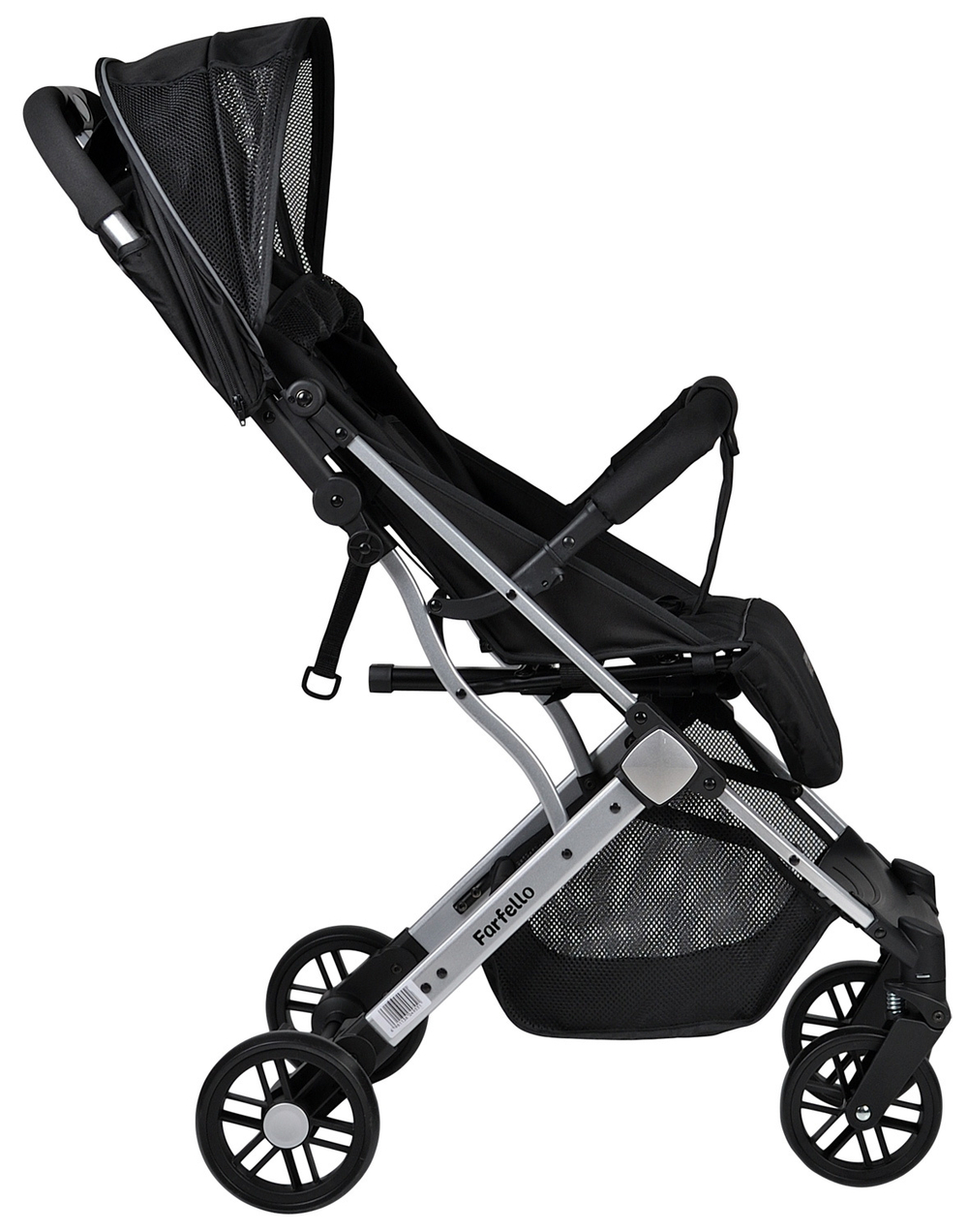 Коляска прогулочная Farfello Comfy Go, черный Артикул: CG-35