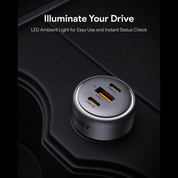 Автомобильное зарядное устройство Aukey Pathfinder 66W (ACC-CC-P1)