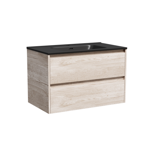 Тумба с раковиной Sancos Libra 80 см LB80EG дуб галифакс натуральный