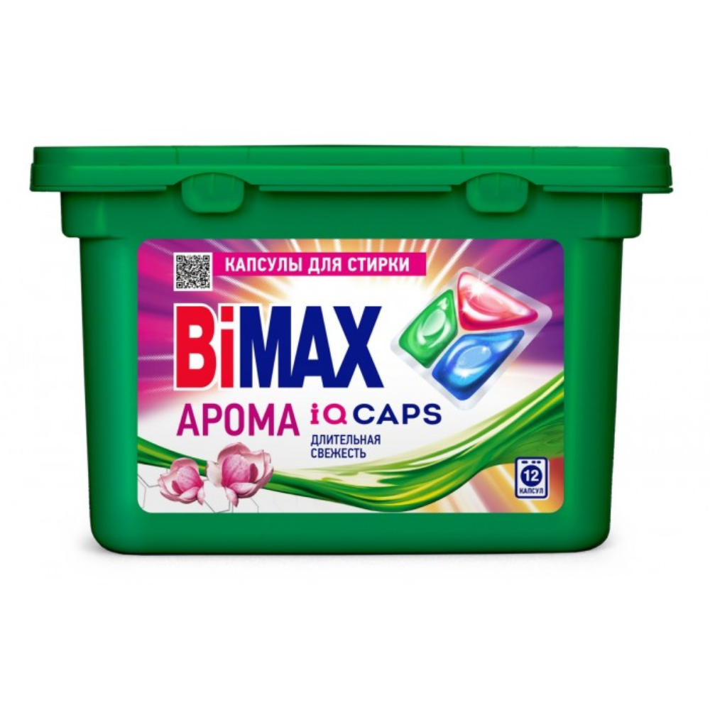 Капсулы для стирки Bimax Длительная свежесть 12 шт