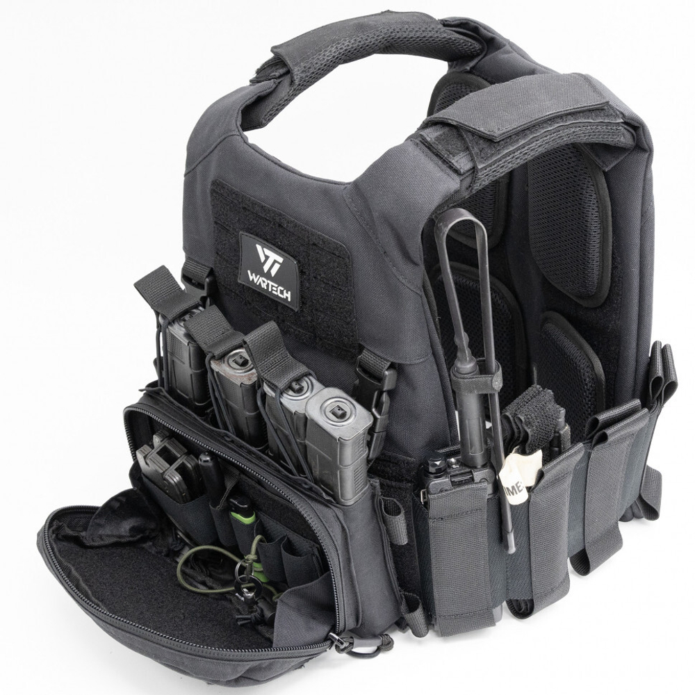 Wartech плитник Слик черный