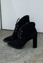 Ботильоны // Black // Suede