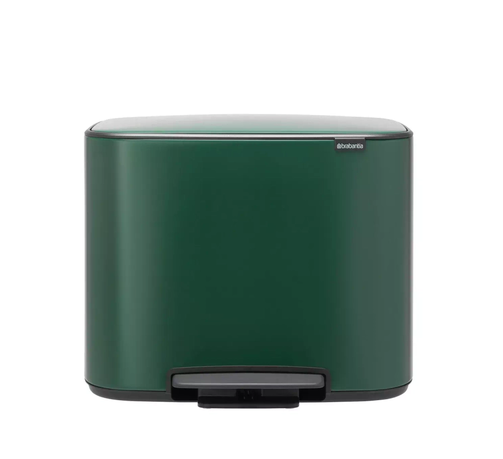 Brabantia - Контейнер для сортировки мусора Bo 11+23л Pine Green / артикул   304125  / GTIN 8710755304125